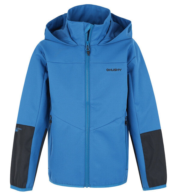 HUSKY Sonny K giacca softshell per bambini, blu