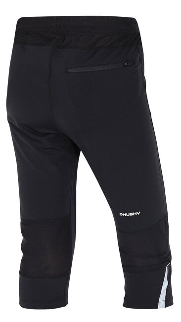 Husky Darby pantaloni sportivi 3/4, neri