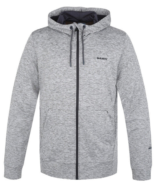 HUSKY Alony felpa con cappuccio da uomo, grigio scuro