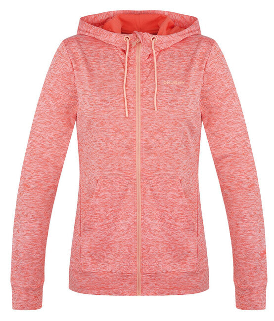 Husky Alony felpa con cappuccio da donna, rosa