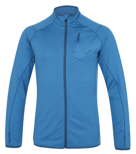 HUSKY Tarp men's zip-up sweatshirt, blue, M