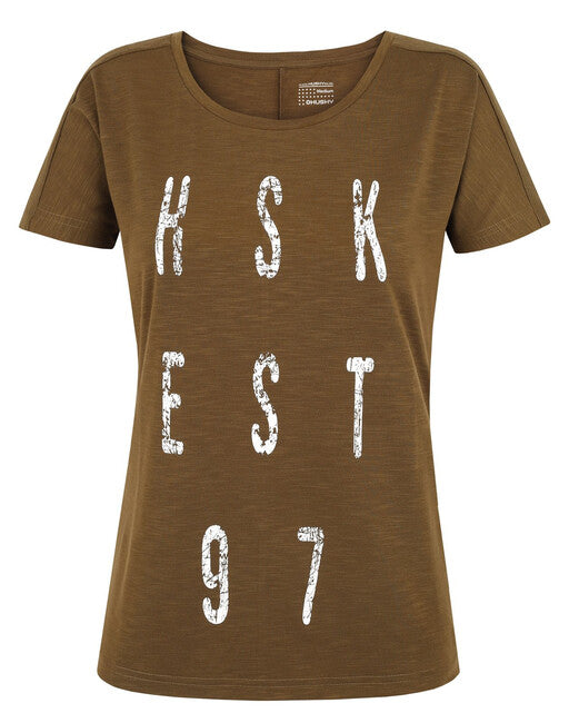 Husky Tingl donna funzionale, kaki scuro