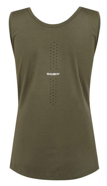 Husky Tango canotta funzionale reversibile, cachi scuro
