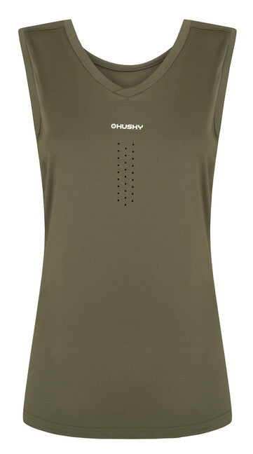 Husky Tango canotta funzionale reversibile, cachi scuro