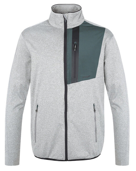 HUSKY Ane men's zip-up sweatshirt, grey green