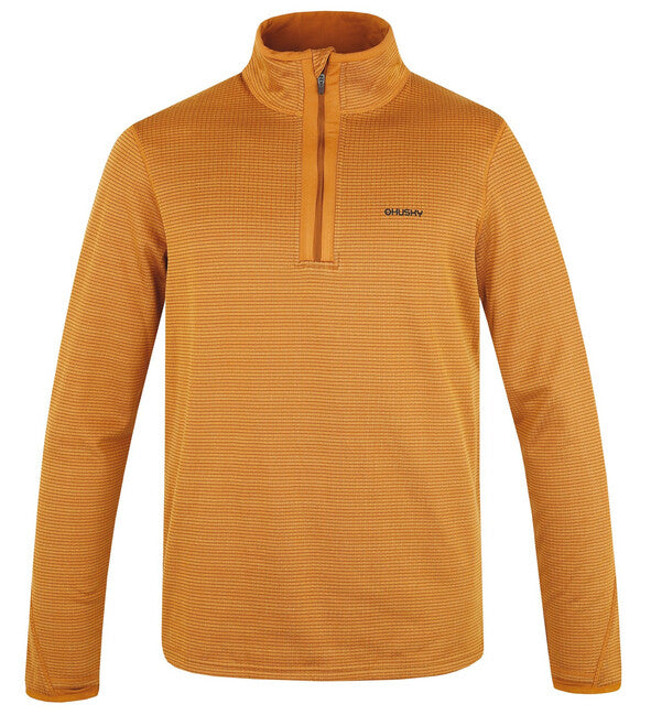 HUSKY Artic felpa a collo alto da uomo M, mustard