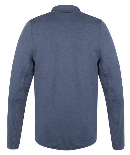 HUSKY Tarp felpa con zip da uomo, dk. blue/blue, M