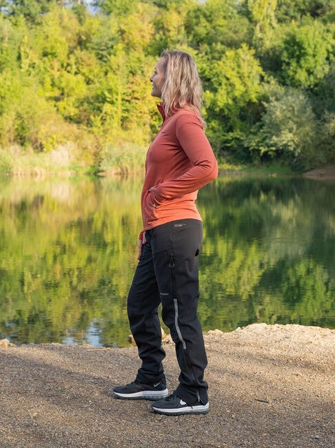 HUSKY Artic Zip felpa con zip da donna, rosso