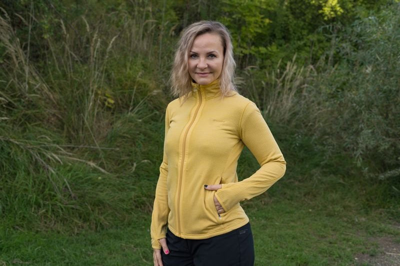 HUSKY Artic Zip felpa con zip da donna, giallo