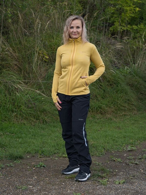 HUSKY Artic Zip felpa con zip da donna, giallo