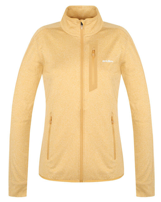 Husky Ane felpa con cappuccio, gialla