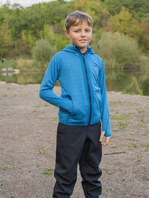 HUSKY Artic Zips K felpa con cappuccio per bambini, blu/nero blu