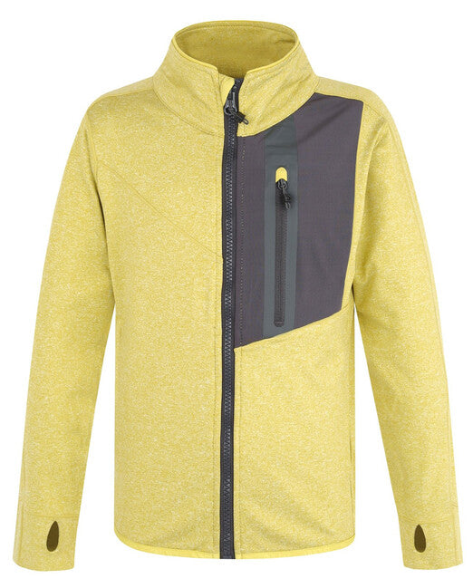 HUSKY Ane K felpa con zip da bambino, lime verde