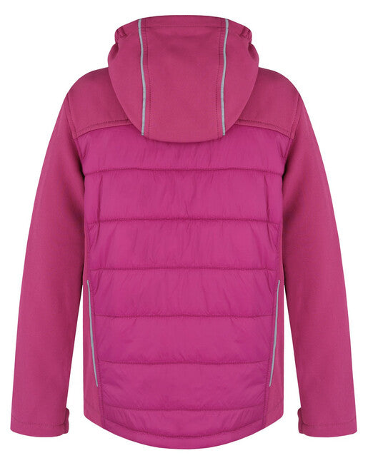 Husky Swany K giacca softshell imbottita, magenta scuro