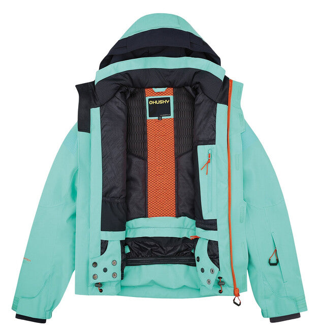 HUSKY Gonzal Kids giacca da sci per bambini, turchese