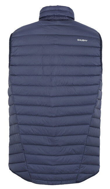 Husky Dresles Men's Down Vest, Dark Blue