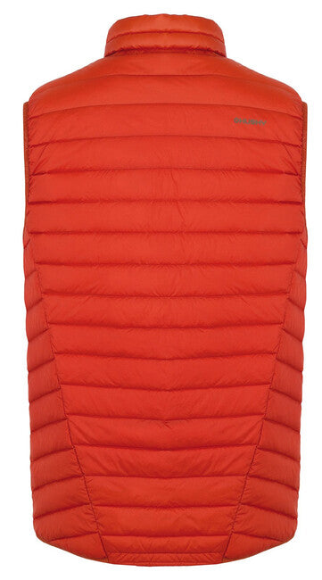 Husky Dresles gilet da uomo in piuma, arancio mattone