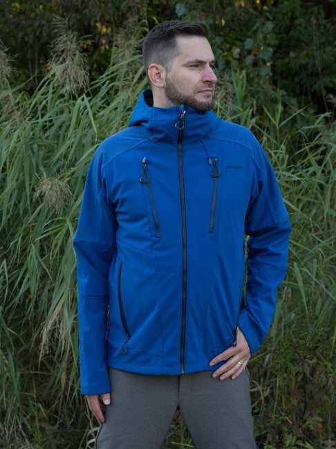 Husky Sevan giacca softshell da uomo, dk. blu