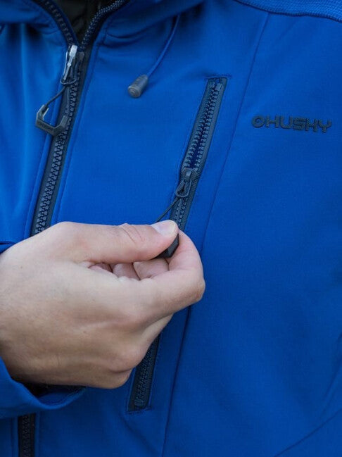 Husky Sevan giacca softshell da uomo, dk. blu