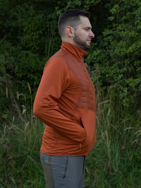 HUSKY Airy ανδρικό φούτερ, brick orange