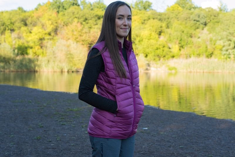 HUSKY Dresles gilet da donna, grigio scuro
