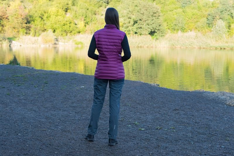 HUSKY Dresles gilet da donna, grigio scuro