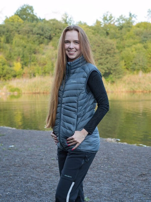 HUSKY Dresles gilet da donna, grigio scuro