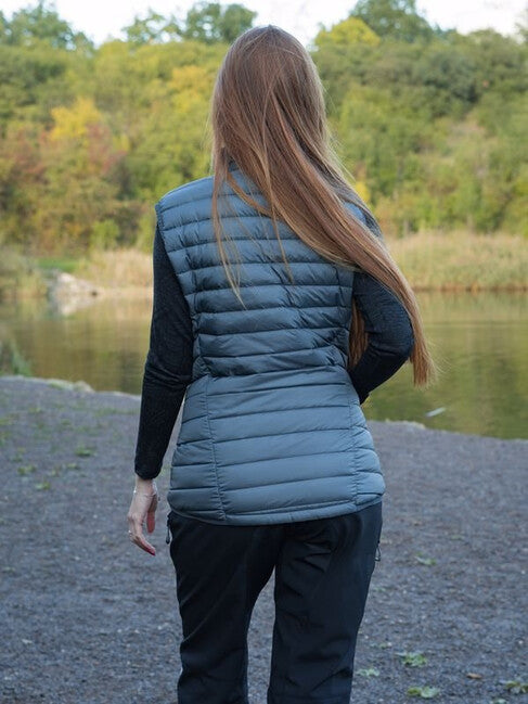 HUSKY Dresles gilet da donna, grigio scuro