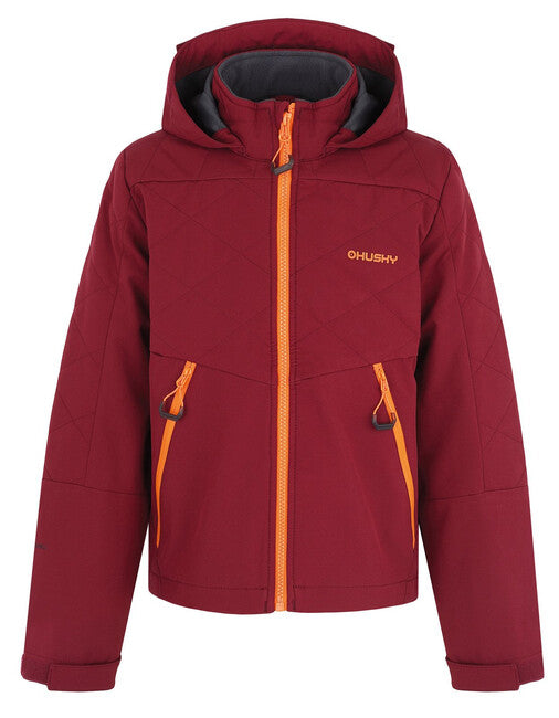 Husky Salex K giacca softshell da bambino, bordeaux