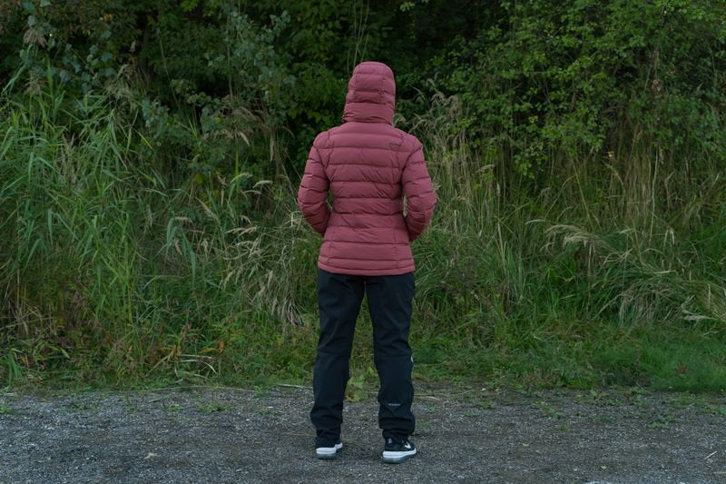 HUSKY Donnie giacca in piuma da donna, bordo