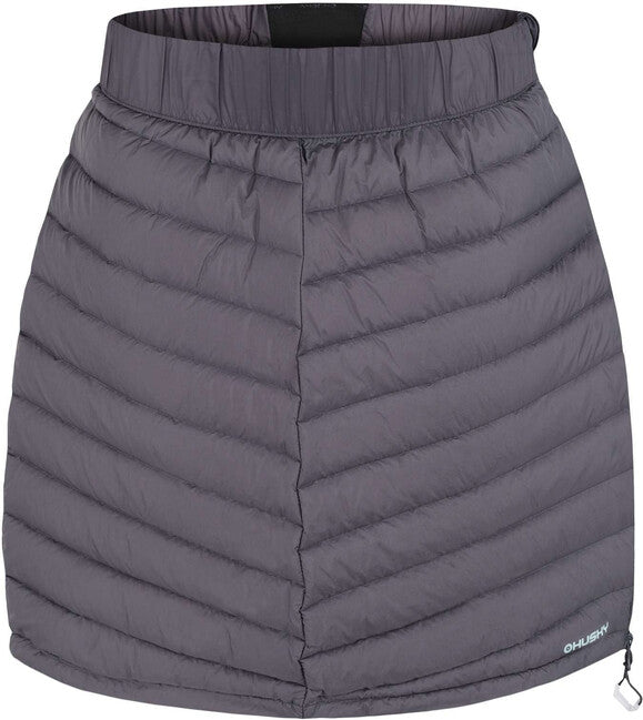 Husky Frozy gonna di piume da donna, grafite