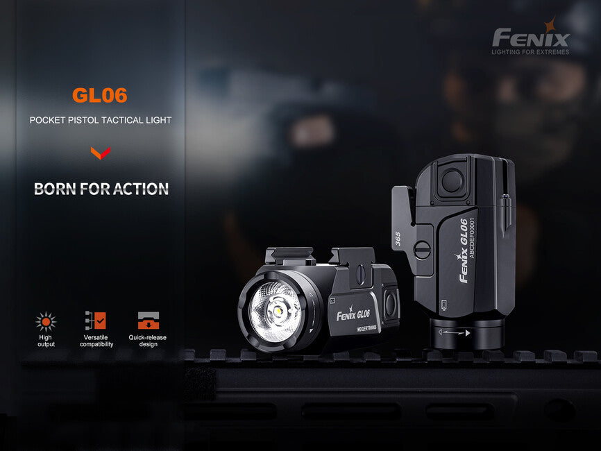 Fenix GL06 torcia per pistola