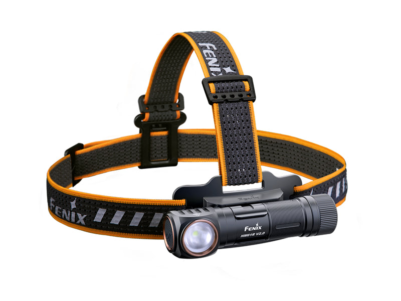 Fenix HM61R Amber V2.0 φακός κεφαλής, επαναφορτιζόμενος