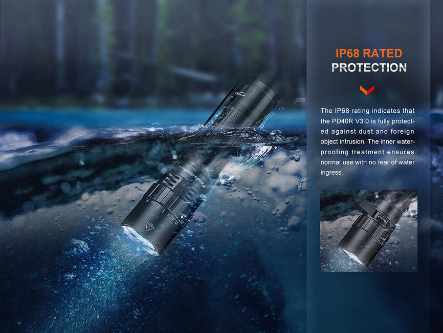 Fenix PD40R V3.0 Rechargeable Flashlight