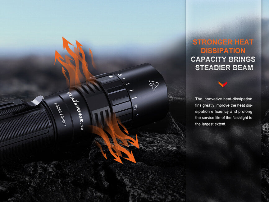 Fenix PD40R V3.0 Rechargeable Flashlight