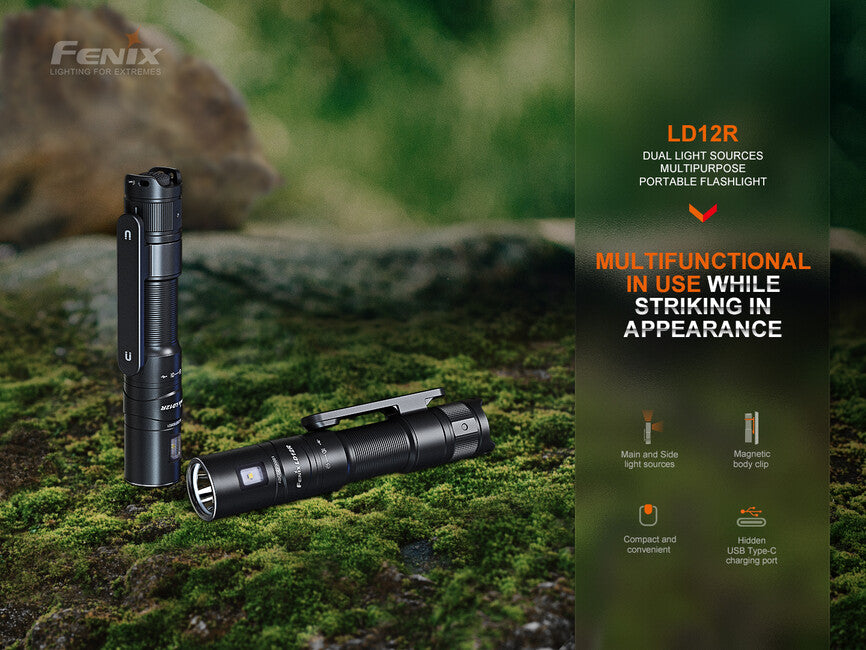Fenix LD12R torcia led ricaricabile