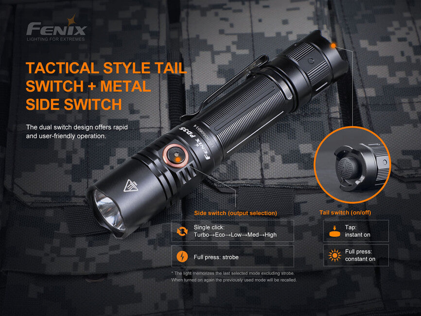 Fenix PD35 V3.0 torcia a led - verde tropicale