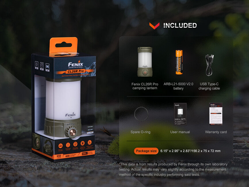 Fenix CL26R PRO lanterna ricaricabile, marmo