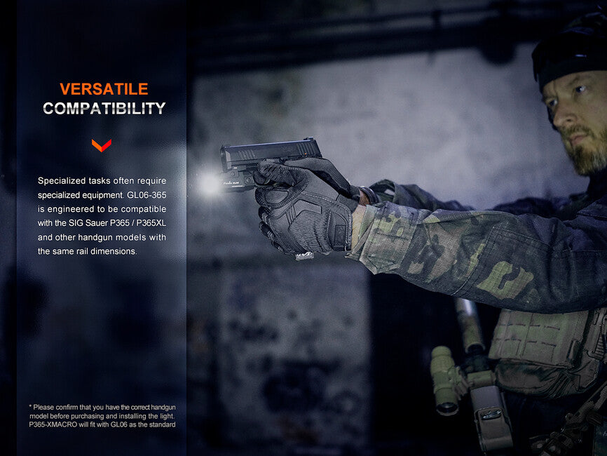 Fenix GL06-365 Φακός Όπλου για SIG Sauer P365