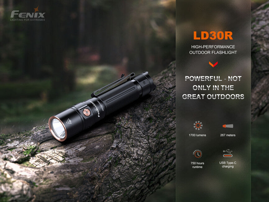 Fenix LD30R torcia elettrica ricaricabile a led