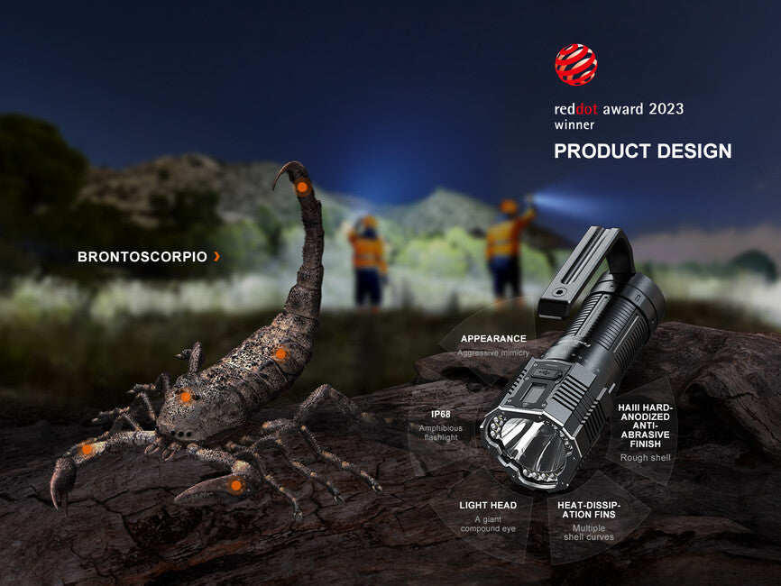 Fenix LR60R torcia elettrica ricaricabile a led