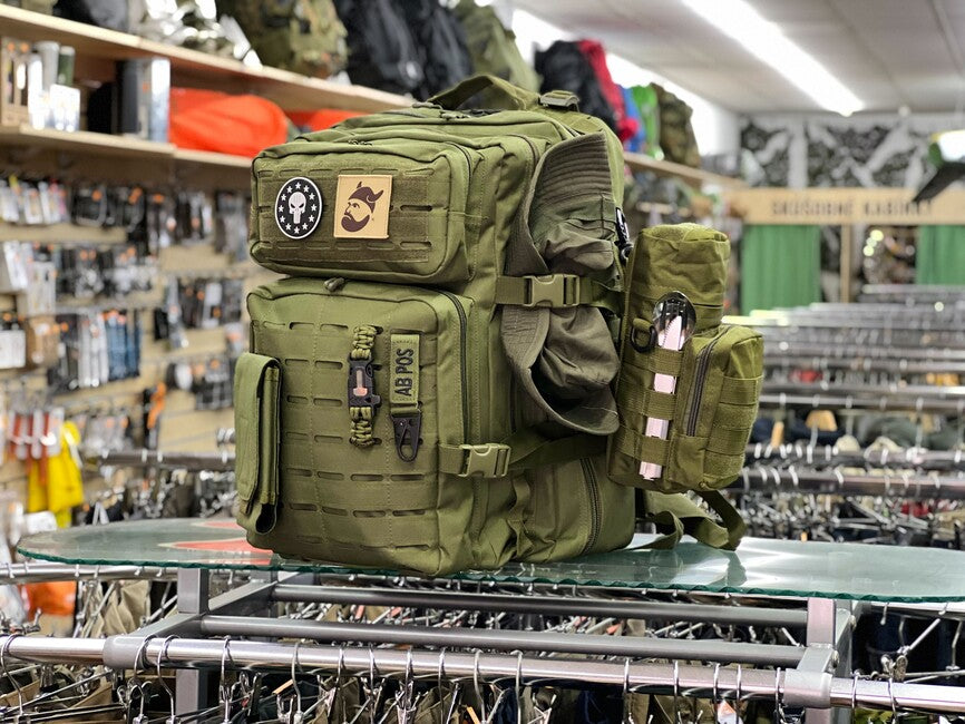 WARAGOD Soldat Σακίδιο Πλάτης Assault 45L, Λαδί