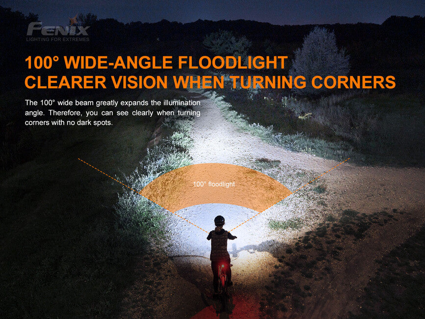 Fenix BC26R set di lampada ciclistica e lampeggiatore BC05R v2.0