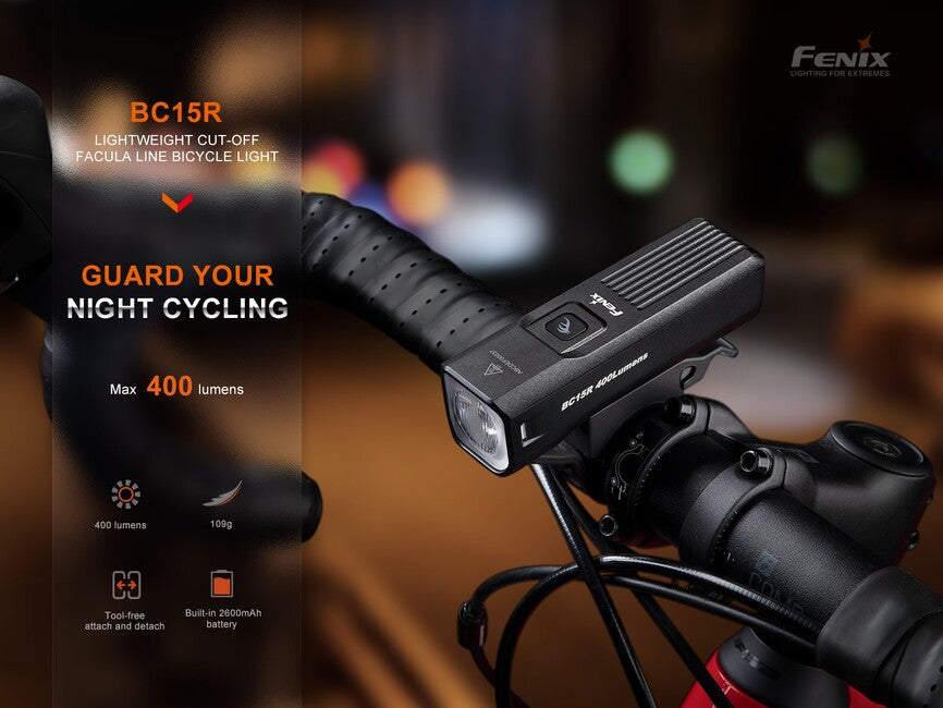 Fenix BC15R luce ricaricabile per bicicletta