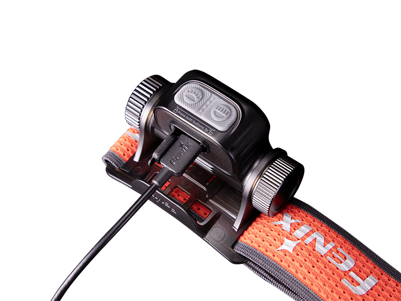 Fenix HM65R-T V2.0 lampada frontale ricaricabile, viola scuro