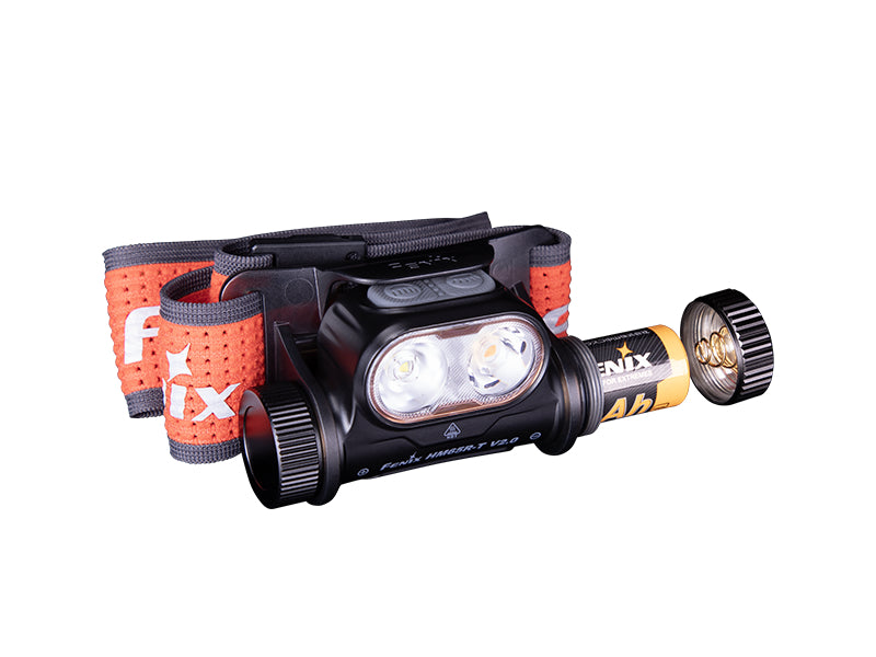 Fenix HM65R-T V2.0 lampada frontale ricaricabile, rosso
