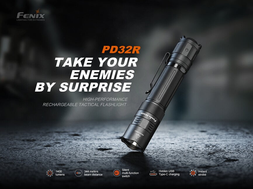 Fenix PD32R torcia ricaricabile