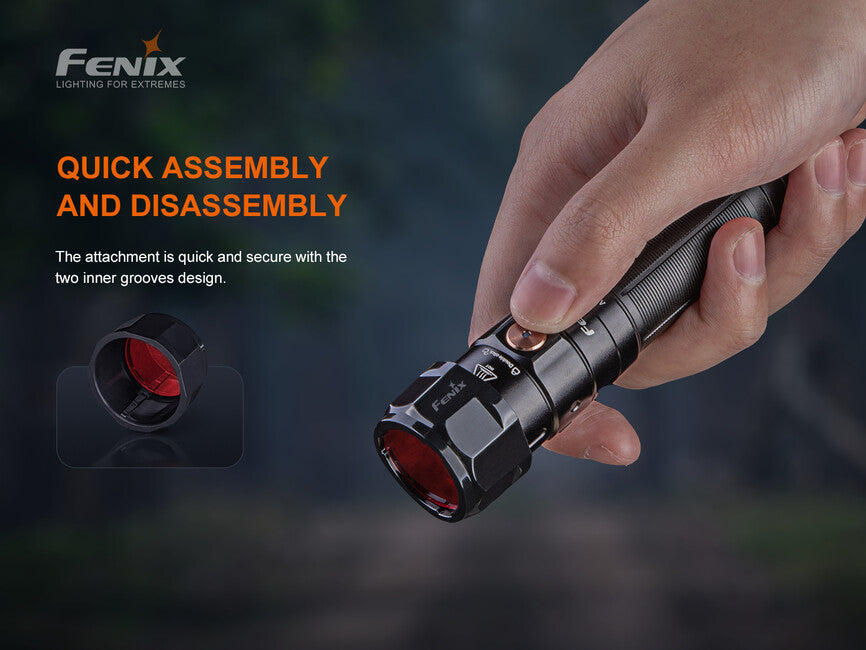 Fenix AOF-S+ V2.0 filtro rosso