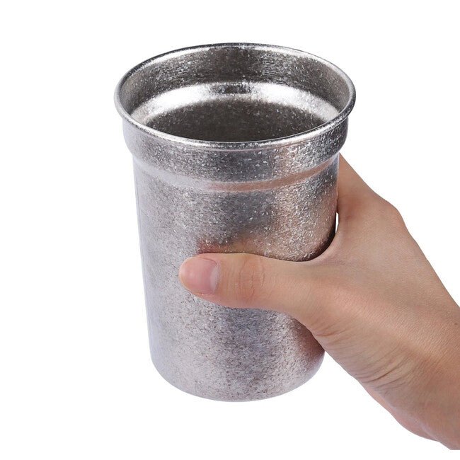 Silverant Bicchiere da birra in titanio cristallino 400 ml