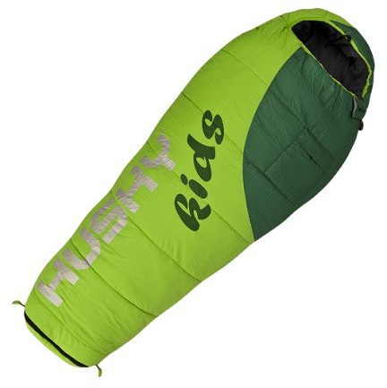 HUSKY Outdoor Kids Magic Sleeping Bag, -12°C, Green and Dark Green